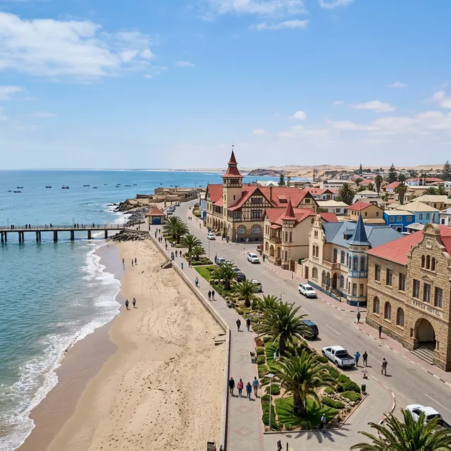 Swakopmund coastal town